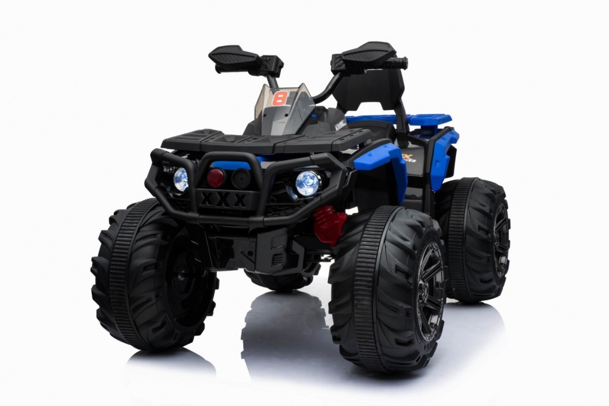 Elektrická štvorkolka Quad Maverick 4x4  modrá