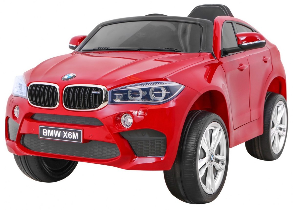 BMW X6M červená mezalíza