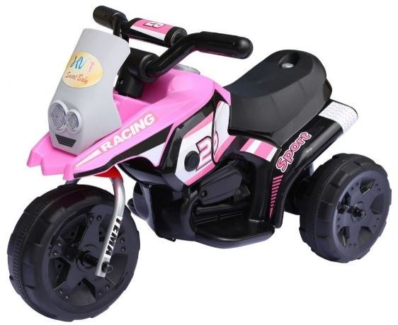 Motocykel MINI ružový