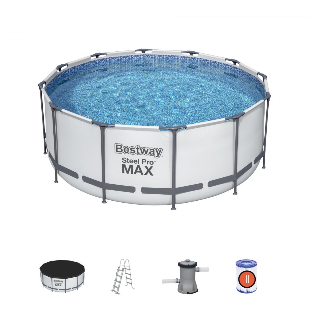 Záhradný bazén Swimming pool Ceilings 12 ft 366x122 cm SteelPRO universal BESTWA