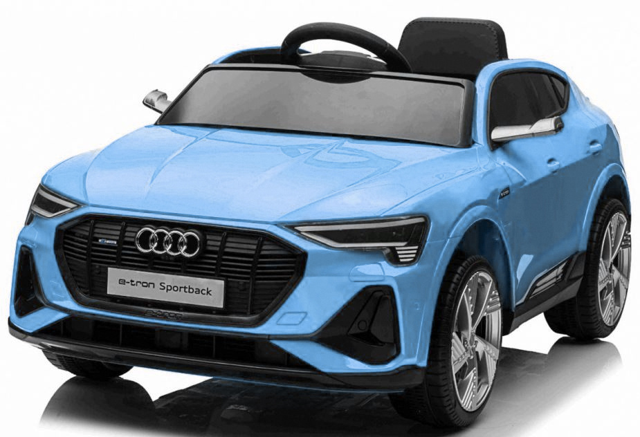 Audi E-Tron Sportback modrá
