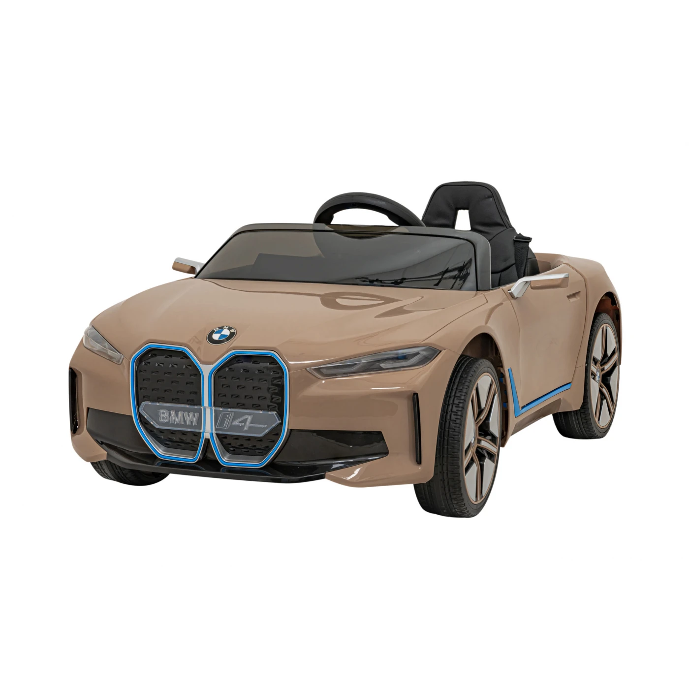 Elektrické autíčko BMW i4 zlatá
