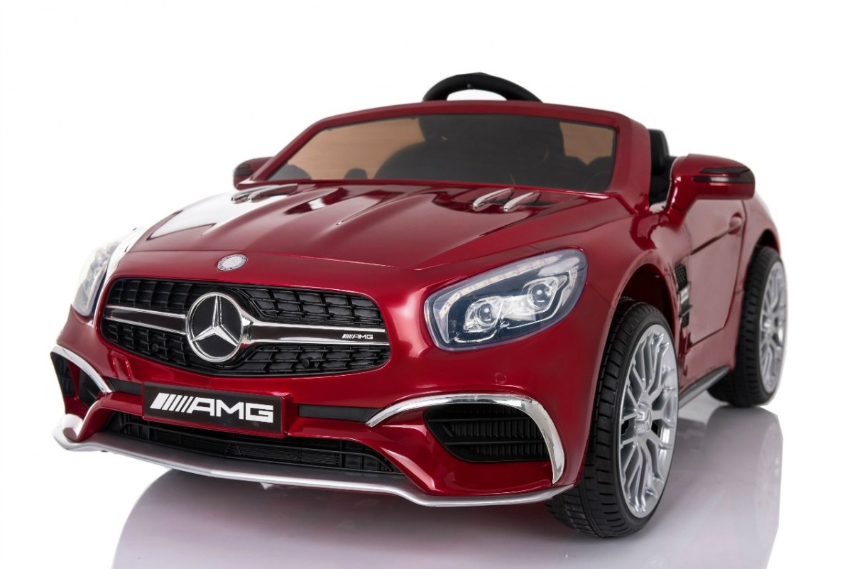 Mercedes AMG SL65 červená metalíza