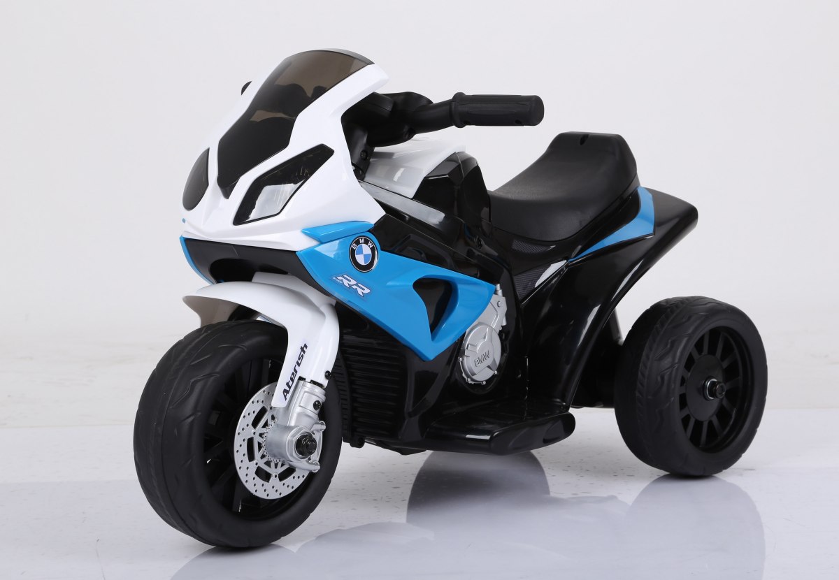Elektrická motorka BMW modrá