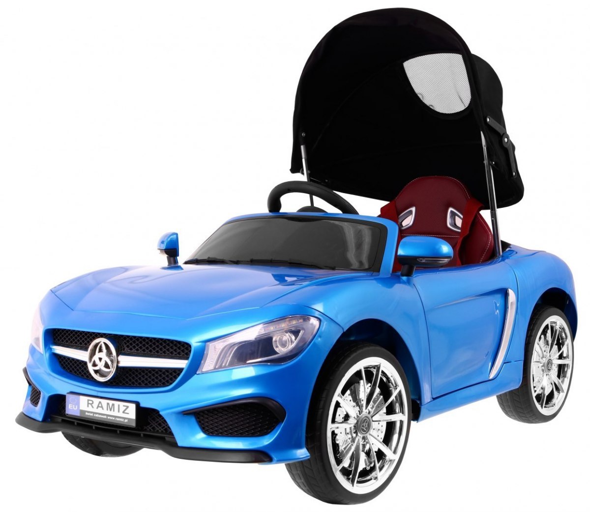 Elektrické autíčko  Roadster Baldachim - modrá