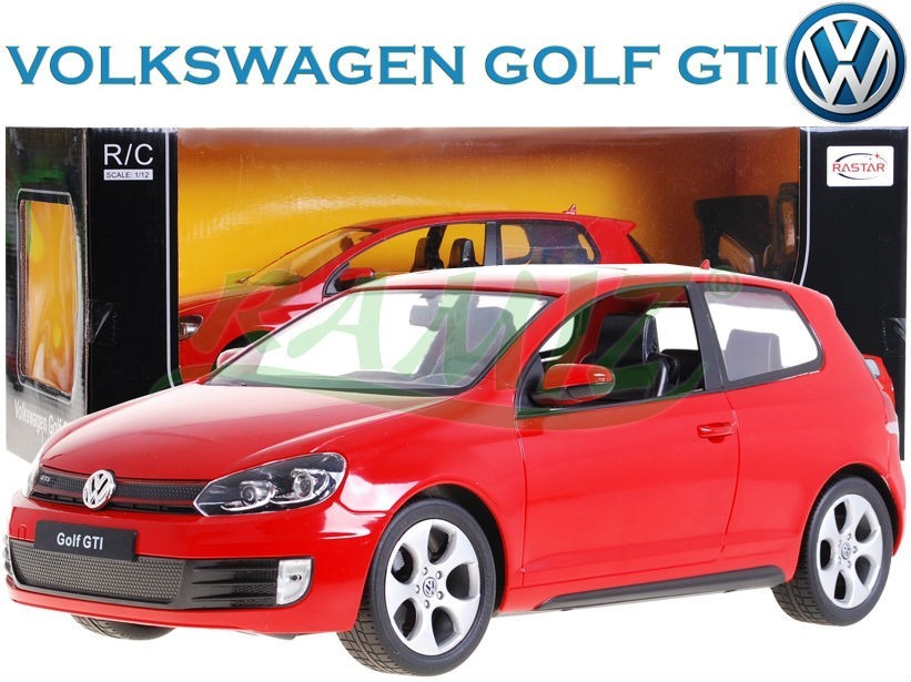 VW GOLF 1:12 červený