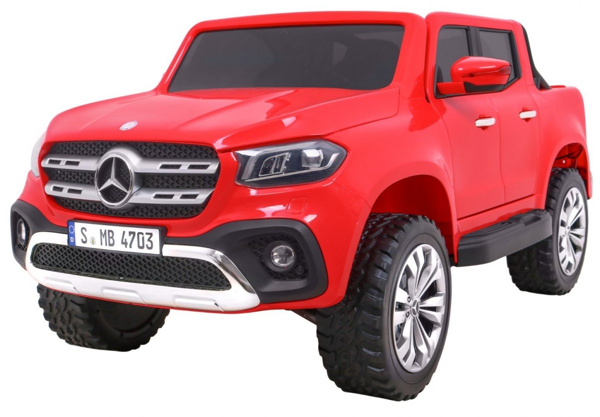 Mercedes-Benz X-class - červená 4x4 