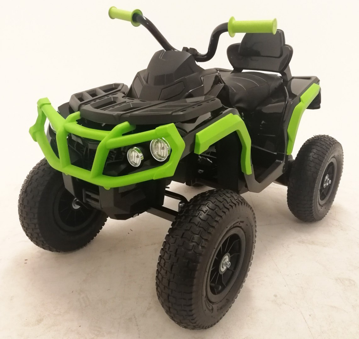 Štvorkolka Quad ATV Air Wheel čierna / zelená