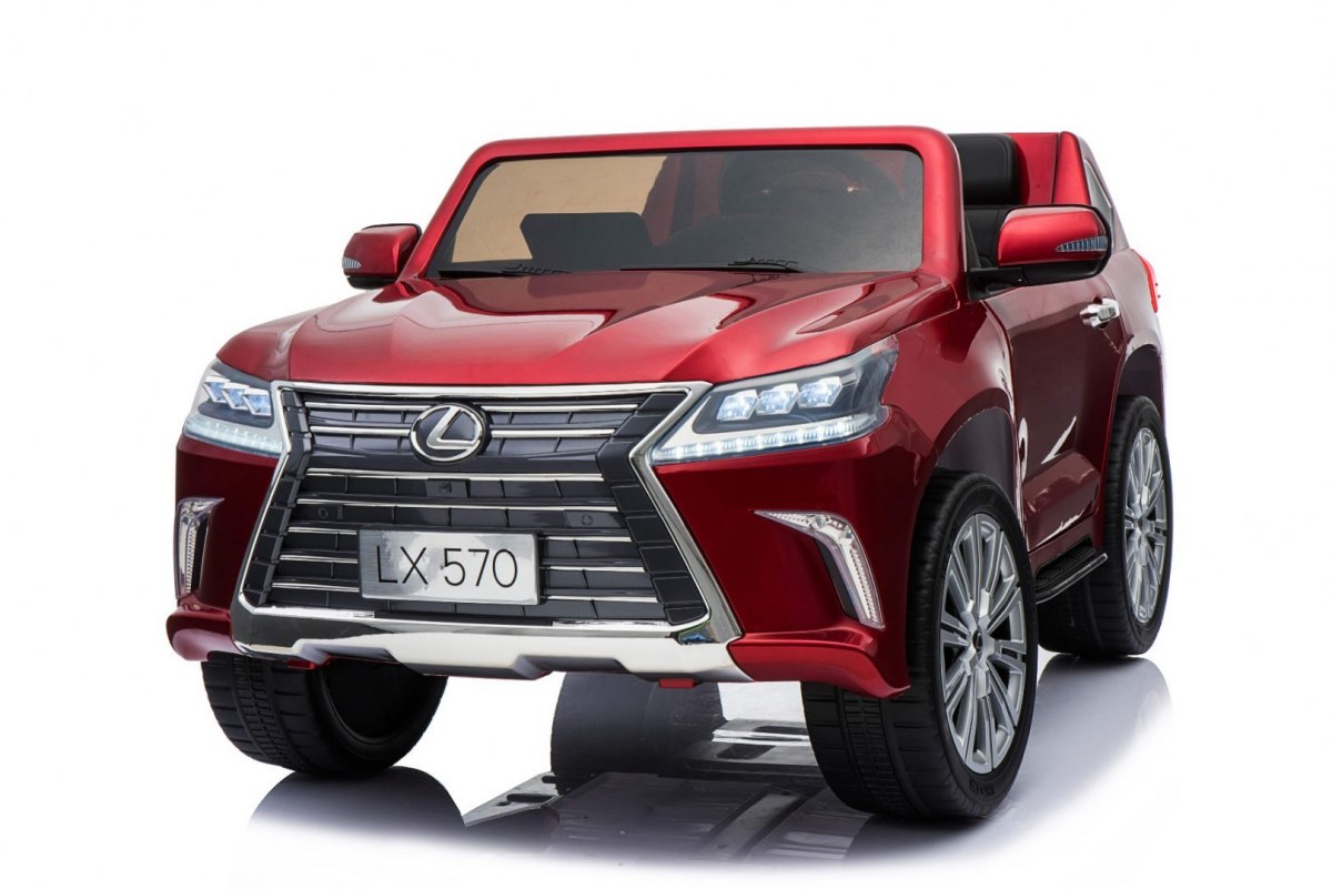 LEXUS LX570 4x4 červená metalíza