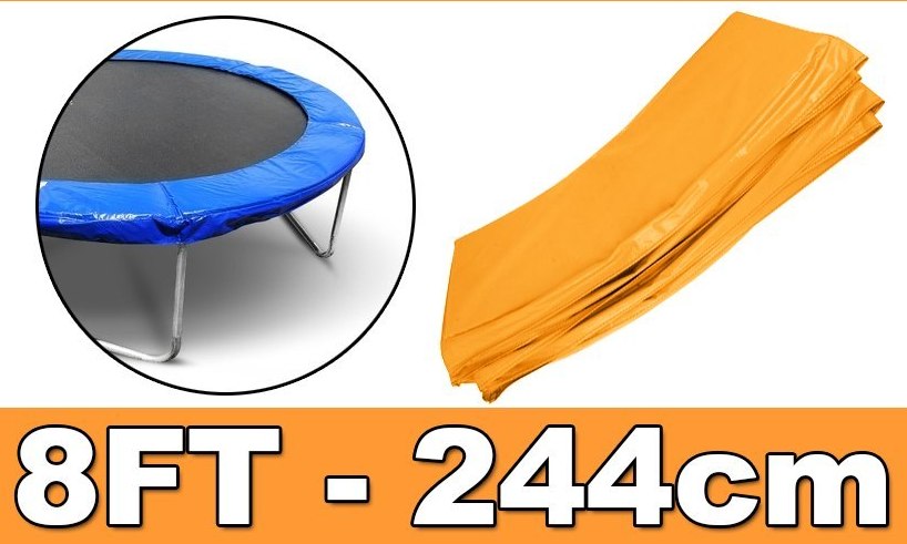 Golier na tramplínu 8FT - 244cm - oranžová