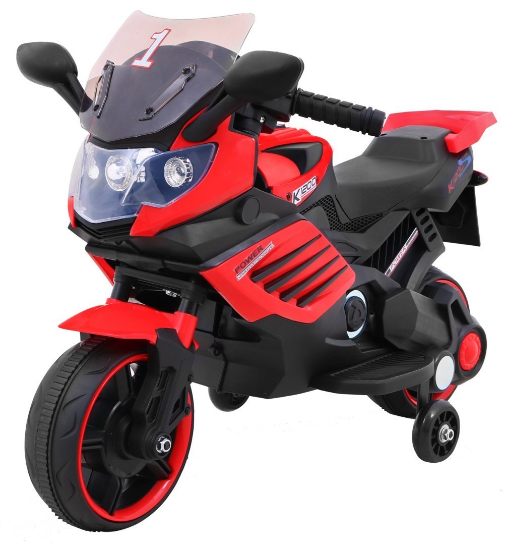Elektrická motorka SuperBIKE červená