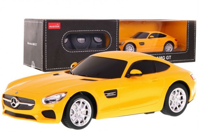 MERCEDES-AMG GT 1:24 žltý