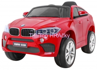 BMW X6M červená mezalíza