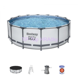 Záhradný bazén Frame Pool 14 FT / 427 x 122 cm STEEL PRO MAX BESTWAY