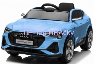 Audi E-Tron Sportback modrá