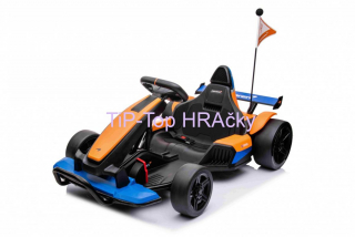 Motokára Go-kart McLaren Drift oranžová