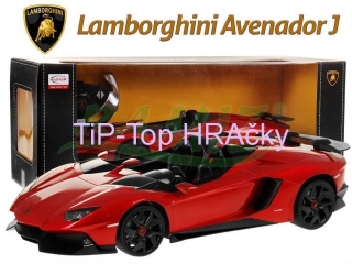 LAMBORGHINI AVENTADOR J 1:12 bordové