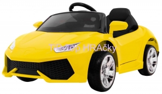 Elektrické autíčko SUPER SPEED - žltá