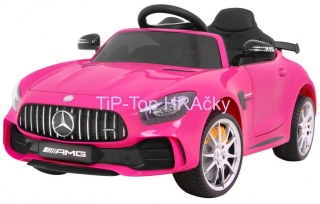 Elektrické autíčko Mercedes AMG GT ružová