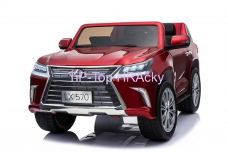 LEXUS LX570 4x4 červená metalíza